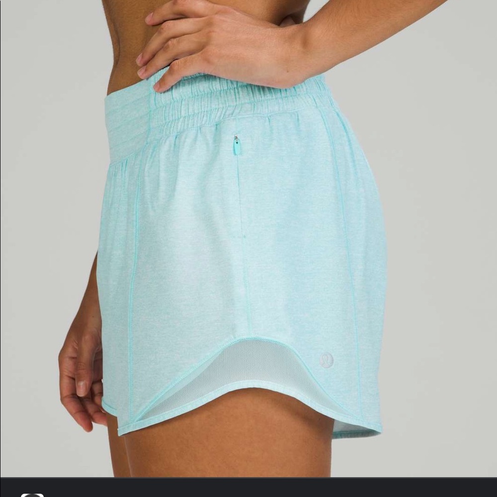 Lululemon high rise 4” hotty hot short sz 8/never worn